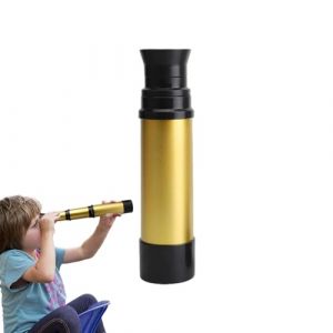 Télescope Pirate pour en-fants, Télescope De Poche Rétractable Monoculaire, Jouet Longue-Vue Portable pour Regarder des Jeux, Voyage, Randonnée, Jouets Scientifiques Éducatifs pour en-fants 2-12 (Uerdn, neuf)