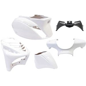 Kit de d&eacute;guisement Piaggio Zip 2 SP LC 5 pi&egrave;ces Blanc (2Wheelshop B.V., neuf)