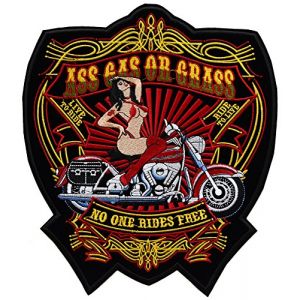 topt mili ecusson Route 66 Biker Motard Moto USA us thermocollant Grand Format 28x24,5cm patche Badge (destockandco (vendeur francais), neuf)