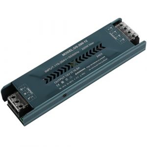 JOYELEC Transformateur LED Driver 220V AC à 12V DC Convertisseur 200W 16.5A Power Supply Ultra Mince Transfo Adaptateur Alimentation, d'alimentation Basse Tension Transfo LED de Tension Constante (wenzhoumaozhoudianqikejiyouxiangongsi, neuf)