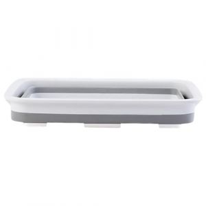 Bassine Retractable Bain Pliable Camping Bain De Pieds Portable Pliable Bassine De Trempage Pour Piscine Voyage Matériau PP Léger Pour Soin Peau Sèche Plage Camping Pédicure Adulte (Zongma1, neuf)