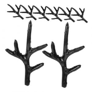 Générique 4 Paires De Bois De Cerf Artificiels En Plastique Accessoires De Corne De Cerf En Plastique Bandeau Bricolage Bois En Plastique Bricolage Cosplay Corne De Cerf Bandeau Bricolage (XPWU, neuf)