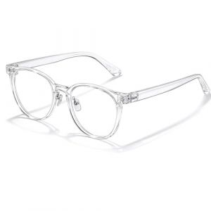 Lunettes Anti Lumi&egrave;re Bleue, Lunettes Gaming Ultra L&eacute;g&egrave;res, Protection Contre la Fatigue Oculaire, Monture Transparente, Fausses Lunettes de Vue pour Gaming, PC, Tablette, Lecture &ndash; Homme et Femme (FangWenFaHuo, neuf)