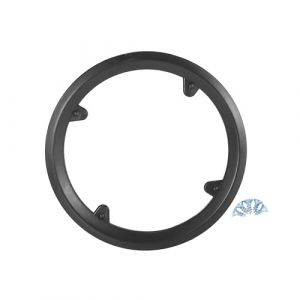 A ABSOPRO Cache de pédalier de vélo pour chaîne de vélo 42 dents 9,7-10,7 cm noir (Pasopro, neuf)