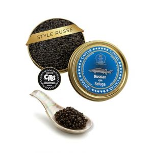 Sepehr Dad Caviar Beluga Russe Style | oeufs d'esturgeon | Elevage CN | 125g (SEPEHR DAD CAVIAR GmbH, neuf)