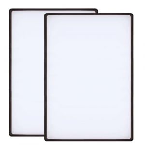 GXGM 2 Pièces Loupes De Cartes 3X (300%) Feuilles De Loupe Fresnel Loupe De Page Pour Personnes Agées Vieux Père Mère Lecture De Petits Livres Imprimés Et Cartes (GXGM, neuf)