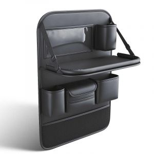 Organisateur Voiture pour Audi Q2/Q3/Q4 e-tron/Q5/Q6 e-tron/Q7/Q8/Q8 e-tron, Organisateur Siege Voiture Protections Dossier de Siège Voiture Imperméable et Résistant Organisateur Auto Accessoire (Xoulovepe, neuf)