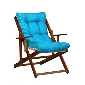 TECNOCUCI Coussin rembourr&eacute; pour Fauteuil Relax (115 x 55 x 12 cm) &ndash; 100% fabriqu&eacute; en Italie &ndash; Pi&egrave;ce de Rechange id&eacute;ale pour int&eacute;rieur et ext&eacute;rieur (Jardin, Cour, terrasse). (tecnoweb68, neuf)
