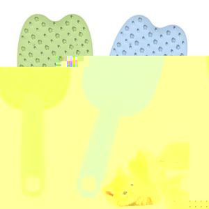 Brosse Anti-Peluche Chat | 2 Pi&egrave;ces Accessoires de Bain &agrave; Double Face Apaisante pour Animaux | Brosse Anti-Peluche Chien - Pour Int&eacute;rieur Ext&eacute;rieur Maison Salle de Bain Douche Lavage (shenhue, neuf)