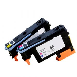 TBXwsofl T&ecirc;te d'impression Compatible Compatible avec 88 C9381A C9382A Travaille avec OfficeJet Pro K5400 K550 K8600 L7480 L7550 L7580 L7590 L7650(88 Printhead 1Set) (zhengzhoushijingyishangmaoyouxiangongsi, neuf)