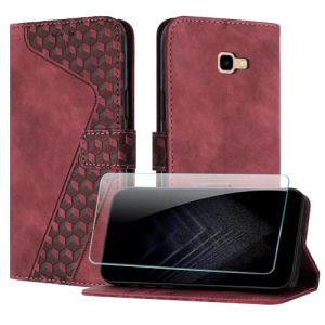 JayModCase Coque pour Samsung Galaxy A5 2017 / A520, Cuir Pochette de Portefeuille avec Film de Protection d'&eacute;cran [Support] [Magn&eacute;tique] Emplacements Cartes pour Galaxy A520 - Rouge (Hailian EU Store, neuf)
