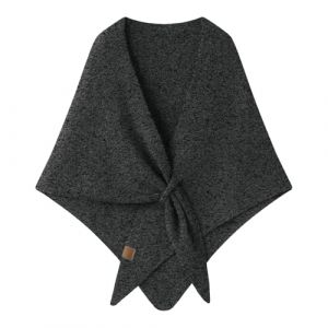 Chale Femme Poncho Hiver Chaud Grosse Echarpe Ch&acirc;les Laine Polaire Cape Ponchos Et Capes Vetement Manteau Cachemire Echarpes Foulards Chic Elegant Etoles V&ecirc;tements Automne Etole Mariage Grande Chaude (neumixs, neuf)