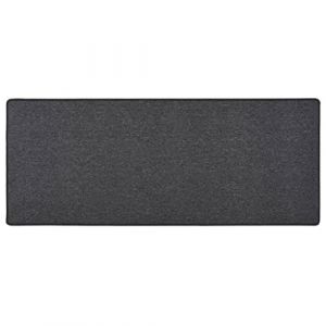 vidaXL Tapis de Couloir Moquette d'Entrée Tapis de Sol Paillasson de Sol Tapis de Porte d'Entrée Moquette de Couloir Anthracite 80x200 cm (vidaXL FR, neuf)