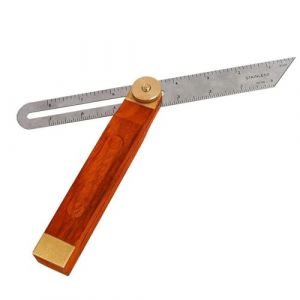 OIGWBPH Équerre Multifonctionnelle Ajustable, Angle Précis avec Fonction de Verrouillage, Règle d'Angle Droit pour Couper Droit, Fausse Équerre Menuisier, Équerre Réglé (CAMPBELL INTERNATIONAL TRADE LIMITED, neuf)