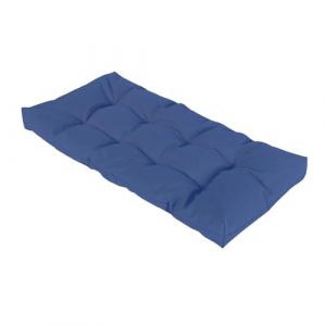 Coussin de Banc Extérieur 1 2 3 ou 4 places, 8cm Coussins de Balancelle Jardin Imperméable Antidérapant Mobilier d'extérieur Coussin d'assise Rectangulaire Pour Terrasse Fenêtre,Bleu,160X50cm (duyonguk, neuf)