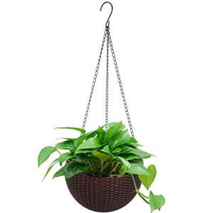 CUNQN Pots de Fleurs Suspendu Panier à Plantes Suspendu Jardinière Suspendues Intérieur Extérieur pour Plantes Fleurs Herbes Outdoor (QinCool  Wonderful Store, neuf)