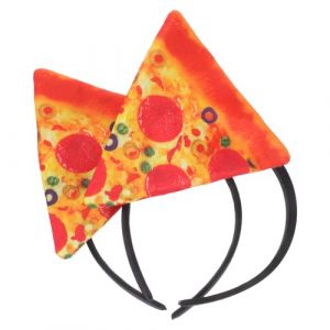 Holibanna 2 Pi&egrave;ces Bandeau Pizza pour Gar&ccedil;on Fille et Adultes Accessoires de D&eacute;guisement Italien Confortables et Doux D&eacute;corations de F&ecirc;te Halloween et Anniversaire (BBxion, neuf)