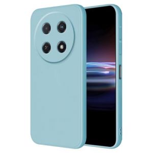 HONLEN Coque pour Honor Magic7 Lite 5G / Honor X9c Protection &Eacute;tui, (6.78" inches) Liquide TPU Silicone Case Anti Rayures Ultra Mince Souple Cover en Silicone Bleu Clair (HONLEN, neuf)