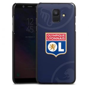 DeinDesign Coque Compatible avec Samsung Galaxy A6 (2018) &Eacute;tui Housse Football OL Olympique Lyon (DeinDesign - GmbH, neuf)