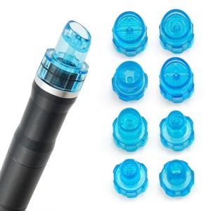 Soins du visage Outil de nettoyage du visage Ensemble de beauté de la peau Hydro Dermabrasion Peeling à l'eau 8 pièces Elitzia ETAF133T (Bleu) (Elitzia beauty, neuf)