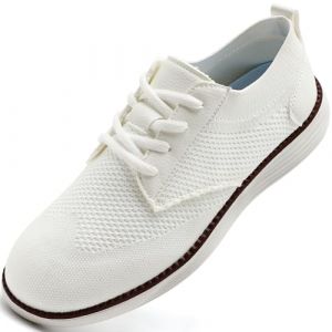 IVQDZL Baskets Hommes Chaussures Sport Jogging Running Randonn&eacute;e Basquettes Tennis Mocassins Loafers Basket Lacets Homme Sneakers Blanc EU 43 (chenruhuashop, neuf)