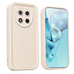 WBWONE Coque pour Huawei Honor Magic 7 Lite / Magic7 Lite - &Eacute;tui en Silicone Premium avec Design &Eacute;l&eacute;gant et Housse Antichoc - Blanc (Welldan, neuf)
