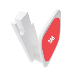 WARESCO&reg; &ndash; Support Badge t&eacute;l&eacute;p&eacute;age Pare-Brise | Adh&eacute;sif Haute Tenue | Compatible Ulys, Bip&Go, Vinci &ndash; Fixation fiable, Format Discret Universel (Support Badge t&eacute;l&eacute;p&eacute;age x1) (Wares & Co, neuf)