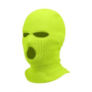 Cagoule Hiver Mode Balaclava Tricot&eacute; Int&eacute;gral 3 Trous Homme Chapeau Tricot&eacute; Femme Hiver V&eacute;lo Ski Cagoule Unisexe Sports (VJOAIDJOI, neuf)