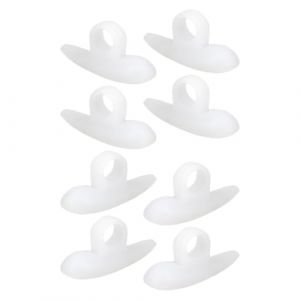 Cr&ecirc;tes D'orteils Coussins S&eacute;parateurs D'orteils Flexibles Pour Le Confort Du Marteau Et Du Pied Attelle En Silicone Attelles R&eacute;utilisables &Agrave; Boucle Unique (Shtsysw, neuf)