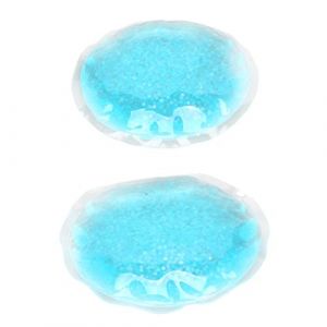 Jeffergarden Coussinets en Gel pour les Yeux, Compresse Chaude et Froide pour Soulager la Fatigue Oculaire, Réduit les Poches, les Cernes, Compresse Ergonomique Réutilisable pour les Yeux, pour la (Blurte, neuf)