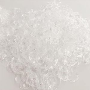 MaryLavender Lot de 1 000 &eacute;lastiques &agrave; cheveux en caoutchouc extra petits pour types de cheveux, &eacute;lastiques &agrave; cheveux pour femmes et filles, tout-petits, enfants et b&eacute;b&eacute;s (QIanHua, neuf)