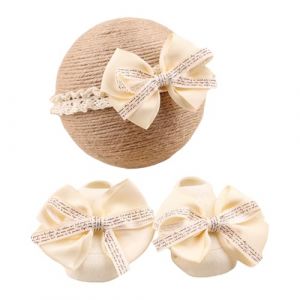 Bandeau en dentelle tendance pour b&eacute;b&eacute; A & Grips Ensemble de chaussettes confortables pour b&eacute;b&eacute; pour un usage quotidien et une occasion sp&eacute;ciale (museourstyty, neuf)