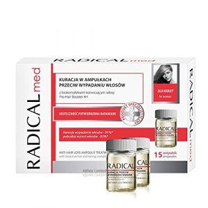 Farmona Radical Med Anti Hair Loss Ampoule Treatment 15 x 5ml Women (OTRX FR, neuf)