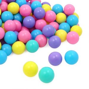 LittleTom Dès la Naissance : 300 Balles pour Piscine a Balle pour Bébé - 7cm Boule Plastique Enfant Balle de Jeu - Boule pour Bebe Balles Plastique Boules pour Piscine à Boules Jeux pour Enfants (einspreis, neuf)
