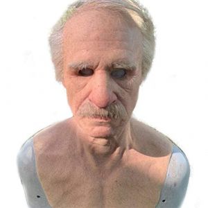 Couvre-chef en Latex pour Vieille Femme, Couvre-visage Réaliste en Silicone pour Femme âgée, Accessoire pour Fête Costumée D'Halloween, Matériau de qualité sans Danger pour la (dazzlingly beautiful, neuf)