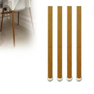 HANQ Lot de 4 bandages décoratifs pour pieds de chaise haute, autocollants décoratifs de style bambou avec chaise haute IKEA Antilop (Hanjianxin, neuf)