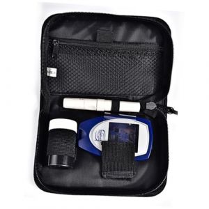 IWOWHERO 1 De Rangement Pour Lecteur De Glycémie Étui De Protection Étui De Transport Portable Noir (Langeriy, neuf)