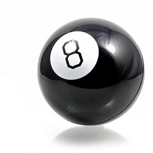 GOODS+GADGETS Boule de Cristal Magique Mystic 8 Ball Divination Oracle ; Boule de Divination pour fengshui, méditation, guérison par Les Pierres et décoration. (Goods & Gadgets GmbH, neuf)