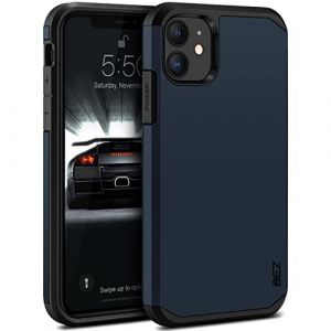 BEZ® Coque pour iPhone 11, Housse Etui pour iPhone 11 Antichoc Survivor Double Protection Resistante, Bleu foncé (TheBlingZ., neuf)