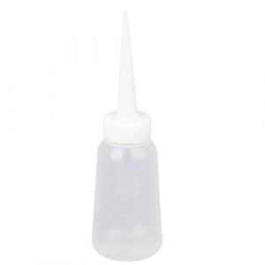 Flacon compte-gouttes liquide compressible, flacon à presser en plastique, compte-gouttes de colle compressible vide, arrosoir succulent de 100ml (GloFleur, neuf)