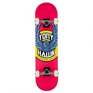 Tony Hawk Skateboards SS 180+ Skateboard complet avec logo Eagle Rose 19 cm de large (Black Sheep Skate Store, neuf)