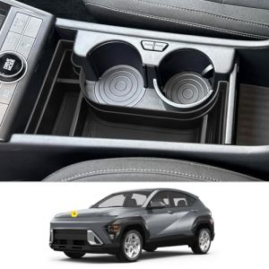 CDEFG Compatible avec Hyundai Kona EV &eacute;lectrique SX2 2026 Bo&icirc;te de rangement Organiseur de Console Centrale Central Kona EV 2026 Accessoires (C D E F G, neuf)