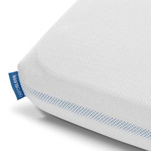 AEROSLEEP - SafeSleep Drap Housse Lit B&eacute;b&eacute; - Respiration Optimale - R&eacute;gulation de la Chaleur - Absorption de l'Humidit&eacute; - Lavable en Machine - Blanc (AeroSleep, neuf)