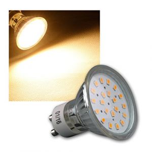 'Spot LED GU10"H40SMD, 120&deg;, 3000K, 280lumen, 230V/3W, blanc chaud (World Trading Net GmbH & Co. KG "Alle Preise inkl. Mwst.", neuf)