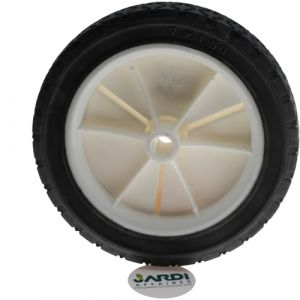 Roue pour tondeuse à gazon diamètre 200mm alésage 12.7mm (Jardiaffaires SAS, neuf)