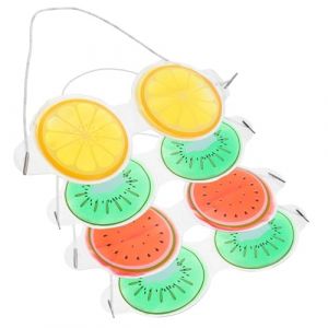 VALICLUD 4 Pièces Patch Oculaire à Compression Froide Bandeau Yeux Cache Yeux Beau Masque Pour Les Yeux Des Enfants Masque Pour Les Yeux En Pvc Masque Pour Les Yeux Enfants Couvre-yeux Gel (SHUI LIAO, neuf)