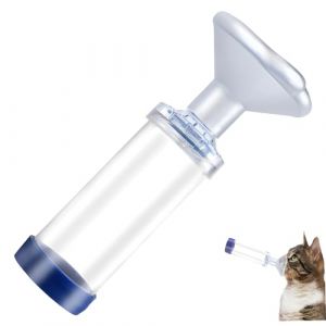 MOUNTTU Inhalateur pour Chat, inhalateur Portable pour Chien avec Masque Facial, Confort pour Chatons et Chiots (ShaoHua-FR, neuf)