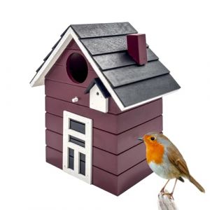 Seaside No.64 - nichoir/nichoir Tendance pour Petits Oiseaux chanteurs tels Que mésanges, moineaux et pinsons - décoration intérieure & extérieure comme Lieu de Nidification 9 Couleurs (Bordeaux) (Küstenmädels, neuf)