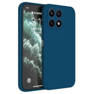 Topme Coque pour Honor X8a (6.7" inches) Etui Housse, Protecteur de Peau en Silicone TPU - Bleu Saphir (topme, neuf)