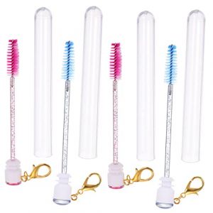 Gogogmee Lot De 4 Porte-clés Brosses À De Luxe Pour Applicateur D'extension De Mascara (Kolding Luo, neuf)